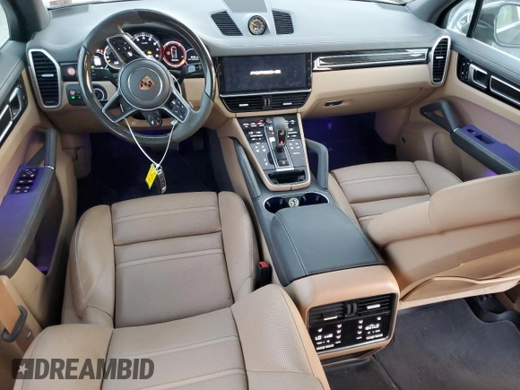 2019 Porsche Cayenne E-Hybrid с VIN WP1AE2AY7KDA50507, выставлен на аукционе Copart как лот 78160844 с пробегом 33 245 миль миль и Списание • Salvage title. История ставок и продаж доступна на DreamBid. Изображение 8.