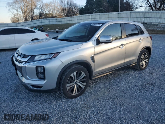 2020 Mitsubishi Outlander Sport SE 2.0 with VIN JA4AP4AU6LU022889, listed as a Copart auction lot 88960705 with 88,775 mi miles and Salvage Title. Bid and sale history available at carsss.com. Image 1.