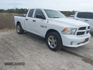 2017 Ram 1500 Express with VIN 1C6RR7FT0HS511156, listed as a IAAI auction lot 41754687 with 104,394 mi miles. Bid and sale history available at carsss.com. Image 1.