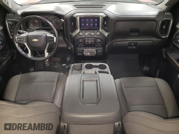 2021 Chevrolet Silverado 1500 LT with VIN 3GCUYDET5MG238738, listed as a Copart auction lot 82143104 with 62,151 mi miles and Salvage Title. Bid and sale history available at carsss.com. Image 8.
