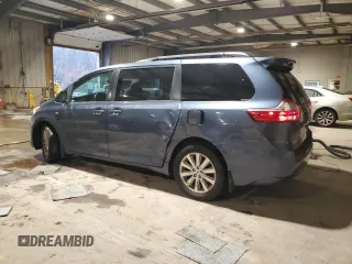 2016 Toyota Sienna LE with VIN 5TDJK3DC1GS130722, listed as a Copart auction lot 80244024 with 129,602 mi miles and Salvage Title. Bid and sale history available at carsss.com. Image 2.