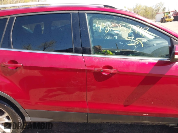 2015 Ford Escape Titanium with VIN 1FMCU9J90FUB00714, listed as a IAAI auction lot 42057717 with 61,223 mi miles. Bid and sale history available at carsss.com. Image 13.