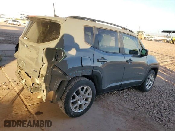 2020 Jeep Renegade Latitude с VIN ZACNJABB6LPM03354, выставлен на аукционе Copart как лот 85270054 с пробегом Не указан миль и Списание • Salvage title. История ставок и продаж доступна на DreamBid. Изображение 3.