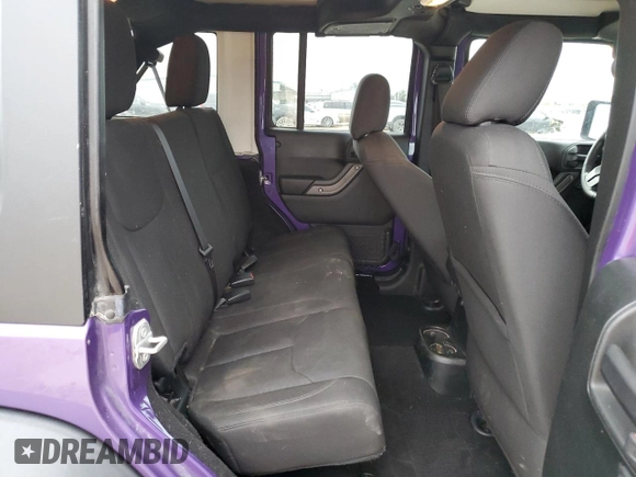 2018 Jeep Wrangler JK Unlimited Sport S with VIN 1C4BJWDG7JL907716, listed as a Copart auction lot 41833105 with 64,279 mi miles and Salvage Title. Bid and sale history available at carsss.com. Image 11.