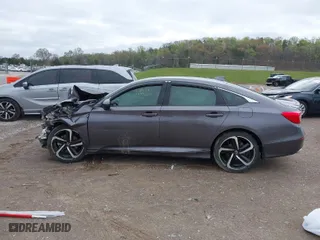 2019 Honda Accord Sedan Sport 1.5T with VIN 1HGCV1F31KA069834, listed as a IAAI auction lot 41914021 with 124,914 mi miles. Bid and sale history available at carsss.com. Image 14.