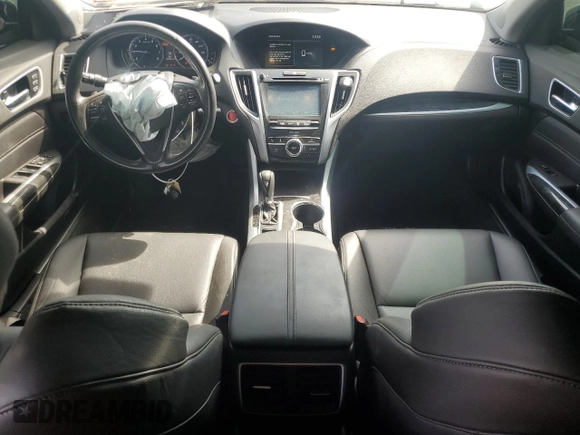 2019 Acura TLX with VIN 19UUB1F33KA007915, listed as a Copart auction lot 54687515 with 92,335 mi miles and Salvage title. Bid and sale history available at DreamBid. Image 8.
