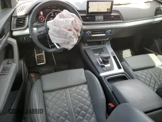 2018 Audi SQ5 Prestige with VIN WA1C4AFY8J2183653, listed as a Copart auction lot 65674224 with 23,128 mi miles and Salvage Title. Bid and sale history available at DreamBid. Image 8.