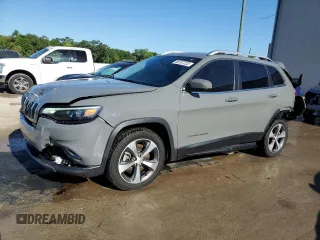 2019 Jeep Cherokee Limited with VIN 1C4PJLDBXKD428209, listed as a Copart auction lot 46107223 with 34,532 mi miles and Salvage Title. Bid and sale history available at DreamBid. Image 1.