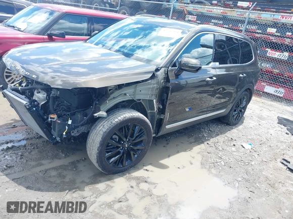 2022 Kia Telluride SX with VIN 5XYP5DHC3NG306763, listed as a IAAI auction lot 42267394 with 110,000 mi miles and . Bid and sale history available at DreamBid. Image 17.
