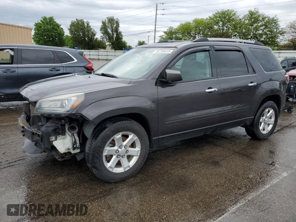 2015 GMC Acadia SLE z VIN 1GKKVPKD1FJ385529, wystawiony jako Copart lot #54758615 z przebiegiem 180 826 mil mil oraz Szkoda całkowita • Salvage title. Historia ofert i sprzedaży dostępna na DreamBid. Obrazek 1.