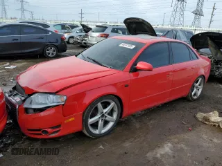 2005 Audi A4 2.0T with VIN WAUDF68E55A416840, listed as a Copart auction lot 46337995 with 224,562 mi miles and Salvage Title. Bid and sale history available at carsss.com. Image 1.
