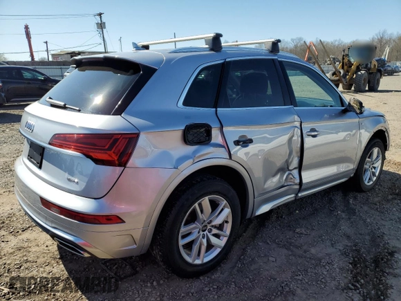 2023 Audi Q5 S line Premium with VIN WA1GAAFY9P2012980, listed as a Copart auction lot 52747465 with 59,690 mi miles and Salvage Title. Bid and sale history available at carsss.com. Image 3.