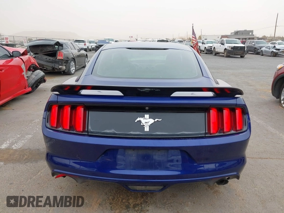 2016 Ford Mustang V6 with VIN 1FA6P8AM4G5303047, listed as a IAAI auction lot 41775076 with 93,621 mi miles and . Bid and sale history available at carsss.com. Image 16.