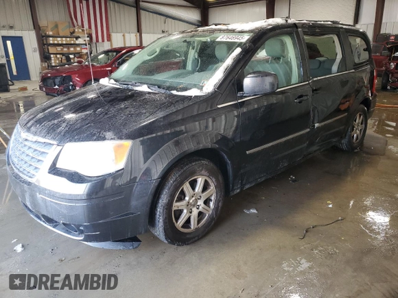 2009 Chrysler Town & Country Touring with VIN 2A8HR54169R665716, listed as a Copart auction lot 87646945 with 152,563 mi miles and Salvage Title. Bid and sale history available at DreamBid. Image 1.