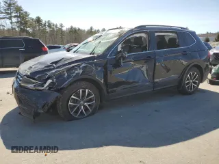 2019 Volkswagen Tiguan SE with VIN 3VV2B7AX7KM053027, listed as a Copart auction lot 48561225 with 67,459 mi miles and Salvage Title. Bid and sale history available at DreamBid. Image 1.
