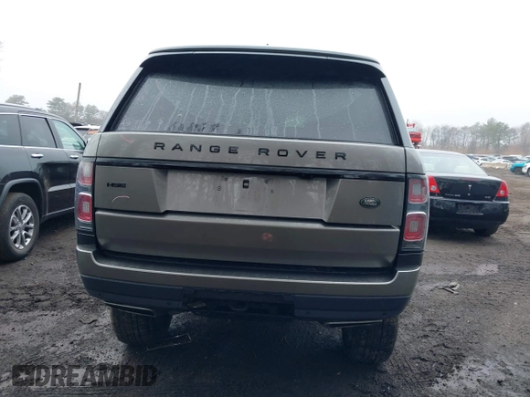 2019 Land Rover Range Rover HSE with VIN SALGS2SV4KA519345, listed as a IAAI auction lot 41825924 with 91,450 mi miles and . Bid and sale history available at DreamBid. Image 16.