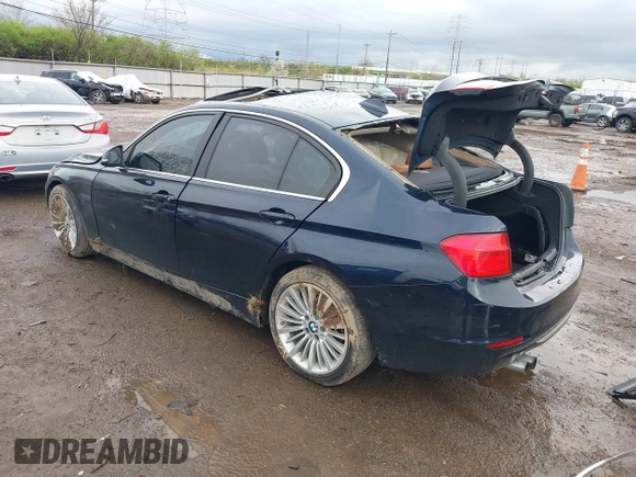2012 BMW 3 Series 328i with VIN WBA3A5C53CF349506, listed as a IAAI auction lot 41940691 with 79,636 mi miles and . Bid and sale history available at carsss.com. Image 3.