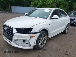 2016 Audi Q3 Prestige with VIN WA1GFCFS8GR009259, listed as a IAAI auction lot 42321175 with 34,053 mi miles and . Bid and sale history available at DreamBid. Image 18.