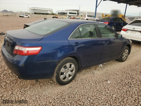 2007 Toyota Camry CE with VIN JTNBE46K273097605, listed as a Copart auction lot 45637665 with 234,005 mi miles and Clean Title. Bid and sale history available at carsss.com. Image 3.