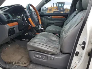 2005 Lexus GX 470 z VIN JTJBT20X750088087, wystawiony jako Copart lot #57866415 z przebiegiem 153 713 mil mil oraz Tytuł czysty. Historia ofert i sprzedaży dostępna na DreamBid. Obrazek 7.