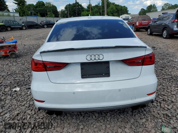 2015 Audi A3 2.0T Prestige with VIN WAUKFGFFXF1006643, listed as a Copart auction lot 58485264 with 81,084 mi miles and Salvage Title. Bid and sale history available at carsss.com. Image 6.