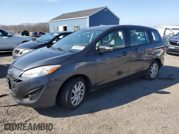 2013 Mazda 5 Sport with VIN JM1CW2BL6D0157780, listed as a Copart auction lot 49246505 with Not Provided miles and Non Repairable. Bid and sale history available at DreamBid. Image 1.