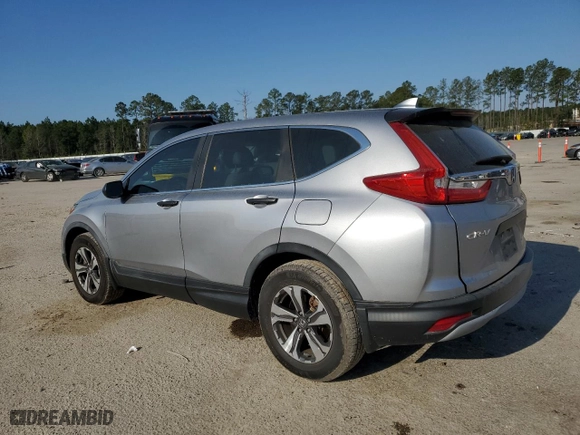 2017 Honda CR-V LX with VIN 7FARW5H30HE005900, listed as a Copart auction lot 49061325 with 43,588 mi miles and Salvage Title. Bid and sale history available at carsss.com. Image 2.