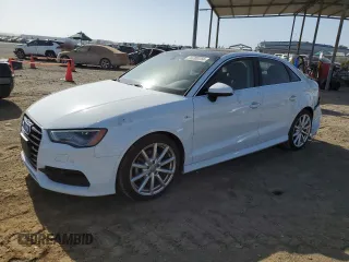2015 Audi A3 z VIN WAUHJGFF2F1097450, wystawiony jako Copart lot #76785114 z przebiegiem 136 764 mil mil oraz Szkoda całkowita • Salvage title. Historia ofert i sprzedaży dostępna na DreamBid. Obrazek 1.