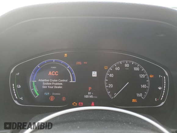 2020 Honda Accord with VIN 1HGCV3F18LA004393, listed as a Copart auction lot 79230464 with 105,145 mi miles and Salvage Title. Bid and sale history available at DreamBid. Image 9.