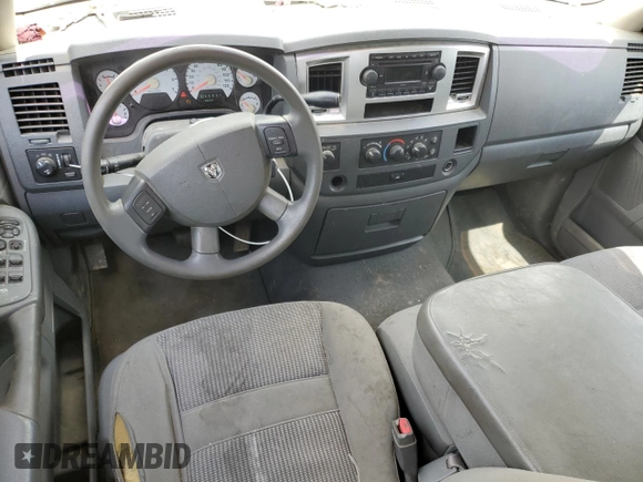 2008 Dodge 1500 SLT with VIN 1D7HU18258S592181, listed as a Copart auction lot 52978915 with 123,303 mi miles and Salvage Title. Bid and sale history available at DreamBid. Image 8.