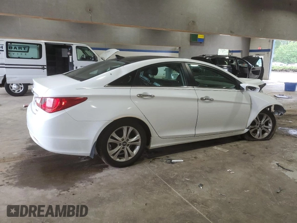 2013 Hyundai Sonata Limited with VIN 5NPEC4AC3DH655677, listed as a Copart auction lot 58614215 with 146,805 mi miles and Clean title. Bid and sale history available at DreamBid. Image 3.