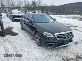 2019 Mercedes-Benz S 560 with VIN WDDUG8GB5KA433531, listed as a IAAI auction lot 41393877 with 106,653 mi miles and . Bid and sale history available at carsss.com. Image 1.