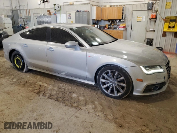 2012 Audi A7 Prestige z VIN WAUSGAFC6CN008572, wystawiony jako Copart lot #47227365 z przebiegiem 185 311 mil mil oraz Szkoda całkowita • Salvage title. Historia ofert i sprzedaży dostępna na DreamBid. Obrazek 4.