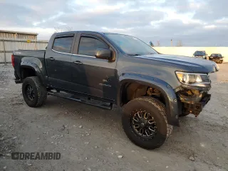 2020 Chevrolet Colorado 4WD LT with VIN 1GCGTCEN4L1100905, listed as a Copart auction lot 85787324 with 49,795 mi miles and Salvage Title. Bid and sale history available at carsss.com. Image 4.