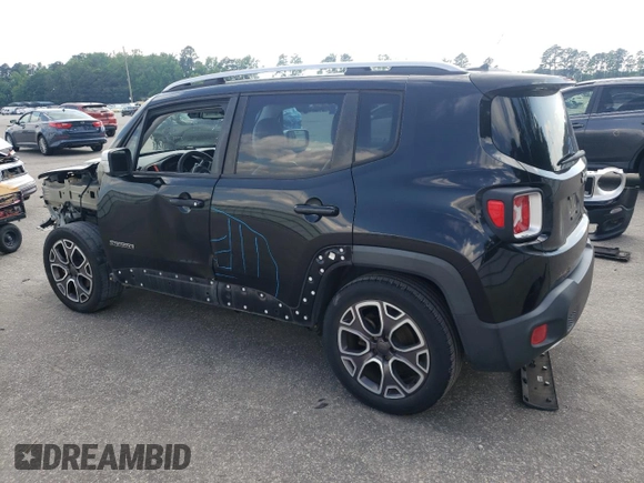 2015 Jeep Renegade Limited с VIN ZACCJADT2FPB92822, выставлен на аукционе Copart как лот 55952925 с пробегом 205 511 миль миль и Списание • Salvage title. История ставок и продаж доступна на DreamBid. Изображение 2.