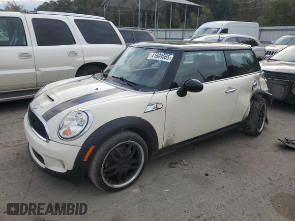 2007 MINI Hardtop S with VIN WMWMF735X7TL83242, listed as a Copart auction lot 41609565 with 83,320 mi miles and Salvage Title. Bid and sale history available at DreamBid. Image 1.