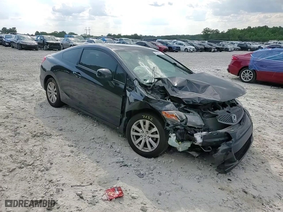 2012 Honda Civic Cpe EX with VIN 2HGFG3A8XCH529825, listed as a Copart auction lot 62743434 with 199,430 mi miles and Salvage Title. Bid and sale history available at carsss.com. Image 11.