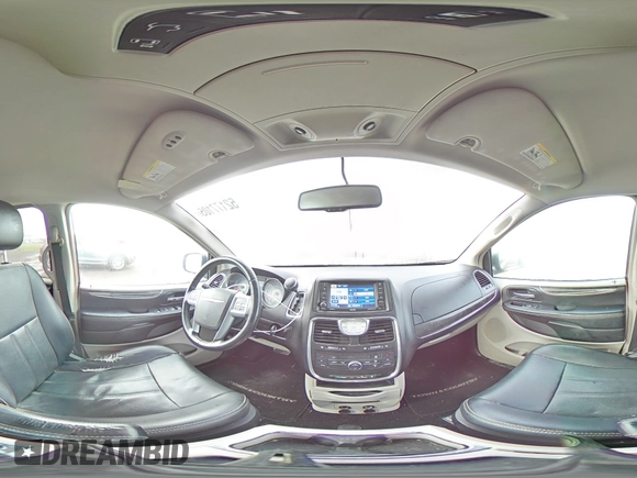 2012 Chrysler Town & Country Touring with VIN 2C4RC1BG3CR348836, listed as a Copart auction lot 52177105 with 184,059 mi miles and Salvage Title. Bid and sale history available at carsss.com. Image 13.