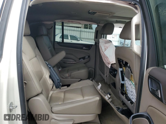 2015 GMC Yukon XL SLT with VIN 1GKS2HKC8FR259966, listed as a Copart auction lot 50410195 with 158,367 mi miles and Salvage Title. Bid and sale history available at carsss.com. Image 12.