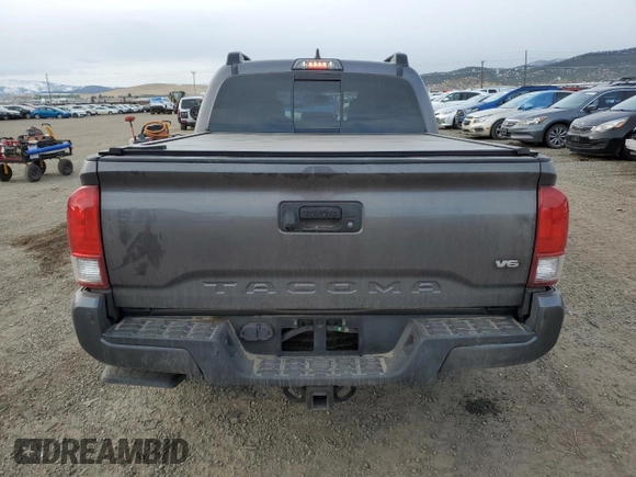2017 Toyota Tacoma SR5 with VIN 5TFCZ5AN3HX070623, listed as a Copart auction lot 49602285 with 53,025 mi miles and Salvage title. Bid and sale history available at DreamBid. Image 6.