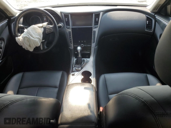 2017 Infiniti Q50 Premium z VIN JN1EV7APXHM738598, wystawiony jako Copart lot #59156075 z przebiegiem 178 498 mil mil oraz Szkoda całkowita • Salvage title. Historia ofert i sprzedaży dostępna na DreamBid. Obrazek 8.