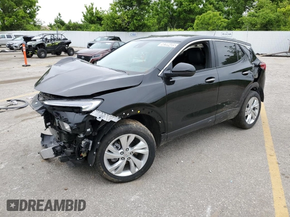 2025 Buick Encore GX Preferred с VIN KL4AMCSL0SB156705, выставлен на аукционе Copart как лот 61907375 с пробегом Не указан миль и На запчасти • Non repairable. История ставок и продаж доступна на DreamBid. Изображение 1.