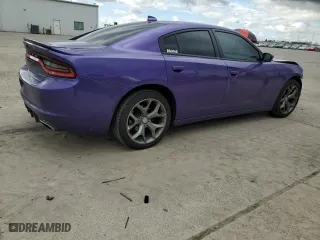 2016 Dodge Charger SXT with VIN 2C3CDXHG3GH140565, listed as a Copart auction lot 48058985 with 99,216 mi miles and Salvage Title. Bid and sale history available at carsss.com. Image 3.