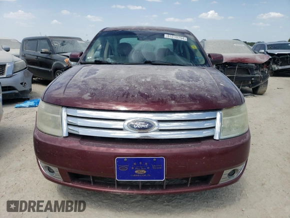 2008 Ford Taurus SEL with VIN 1FAHP24W98G165885, listed as a Copart auction lot 61210754 with 180,640 mi miles and Salvage Title. Bid and sale history available at carsss.com. Image 5.