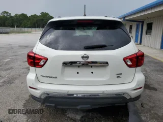 2018 Nissan Pathfinder SV with VIN 5N1DR2MM8JC624480, listed as a Copart auction lot 60147925 with Not provided miles and Non repairable. Bid and sale history available at DreamBid. Image 12.