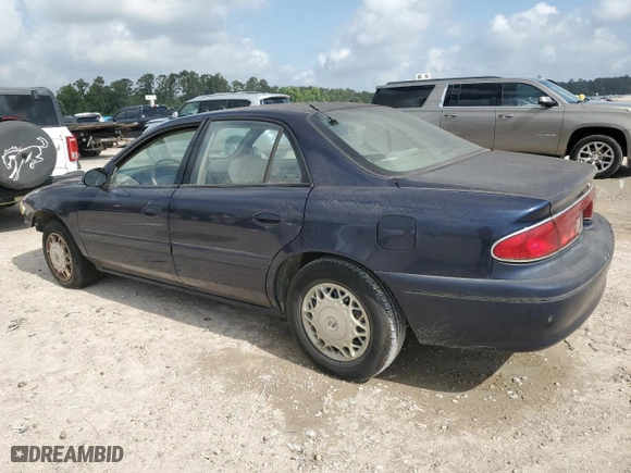 2001 Buick Century Custom with VIN 2G4WS52J111276258, listed as a Copart auction lot 49532575 with 58,680 mi miles and Clean Title. Bid and sale history available at carsss.com. Image 2.