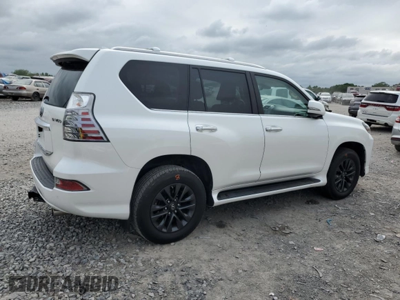 2021 Lexus GX 460 Premium z VIN JTJAM7BX5M5299714, wystawiony jako Copart lot #56012695 z przebiegiem Nie podano mil oraz Szkoda całkowita • Salvage title. Historia ofert i sprzedaży dostępna na DreamBid. Obrazek 3.