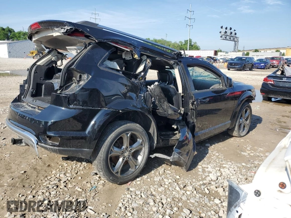 2017 Dodge Journey Crossroad Plus with VIN 3C4PDCGB8HT534860, listed as a Copart auction lot 55526345 with Not provided miles and Salvage title. Bid and sale history available at DreamBid. Image 3.
