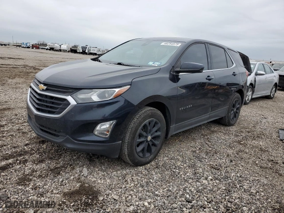 2020 Chevrolet Equinox LT with VIN 2GNAXUEV9L6237052, listed as a Copart auction lot 46254575 with 87,763 mi miles and Salvage Title. Bid and sale history available at carsss.com. Image 1.