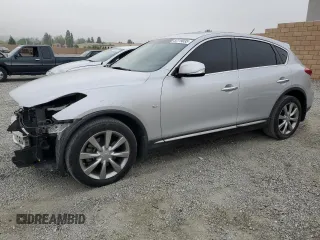 2017 Infiniti QX50 z VIN JN1BJ0RP8HM390309, wystawiony jako Copart lot #53119035 z przebiegiem 97 985 mil mil oraz Szkody całkowita. Historia ofert i sprzedaży dostępna na DreamBid. Obrazek 1.